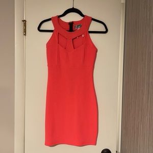 Lipsy London tangerine dress. Size 6